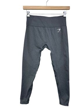 Gymshark Vital Seamless Leggings Charcoal Marl Womens Medium